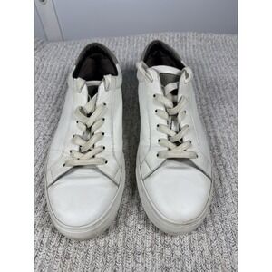 To Boot New York Sneakers Men's 10 White Leather Sierra Low Top